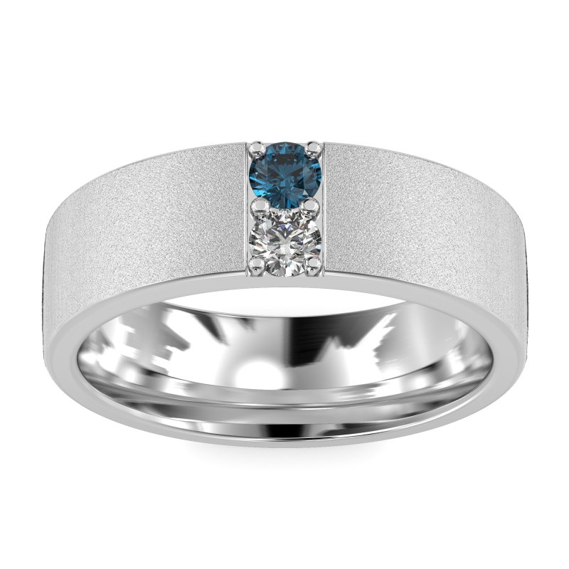 7mm Men's Sandblast Finish Band