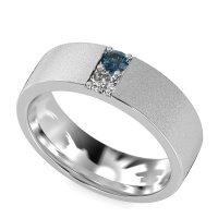 7mm Men's Sandblast Finish Band