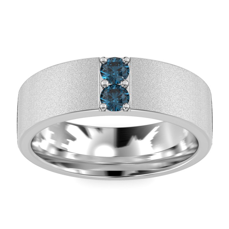 7mm Men's Sandblast Finish Band