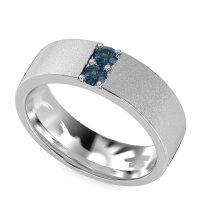 7mm Men's Sandblast Finish Band