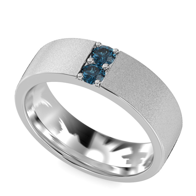 7mm Men's Sandblast Finish Band