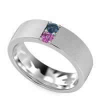7mm Men's Sandblast Finish Band