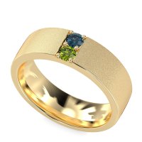 7mm Men's Sandblast Finish Band