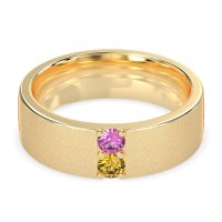 7mm Men's Sandblast Finish Band