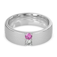 7mm Men's Sandblast Finish Band