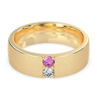 7mm Men's Sandblast Finish Band