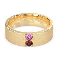 7mm Men's Sandblast Finish Band