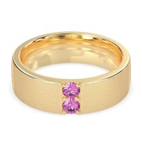 7mm Men's Sandblast Finish Band