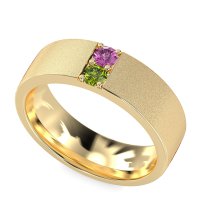7mm Men's Sandblast Finish Band