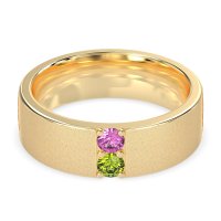 7mm Men's Sandblast Finish Band