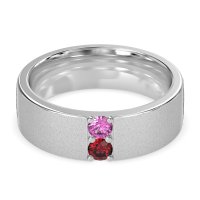 7mm Men's Sandblast Finish Band