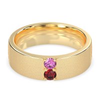 7mm Men's Sandblast Finish Band