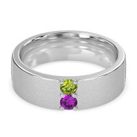 7mm Men's Sandblast Finish Band