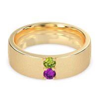 7mm Men's Sandblast Finish Band