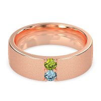 7mm Men's Sandblast Finish Band