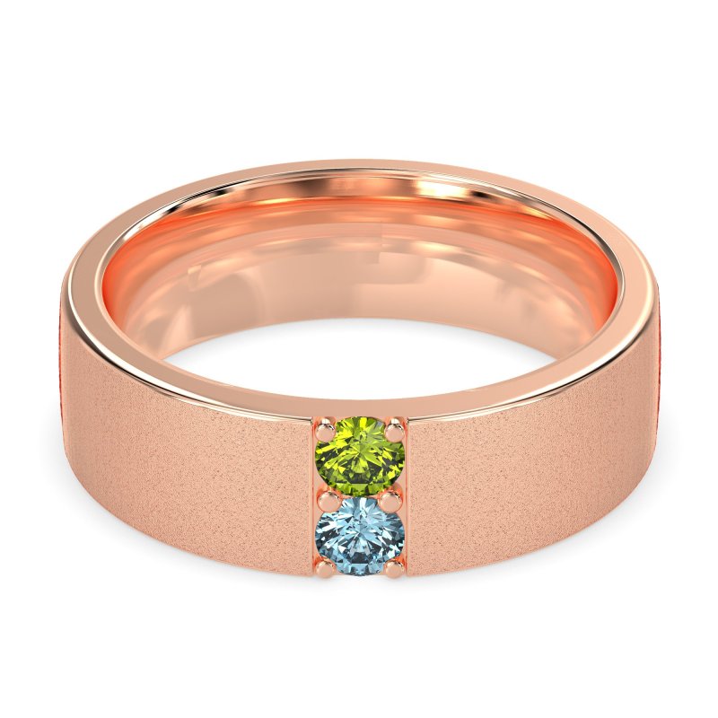 7mm Men's Sandblast Finish Band