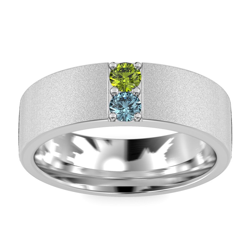 7mm Men's Sandblast Finish Band