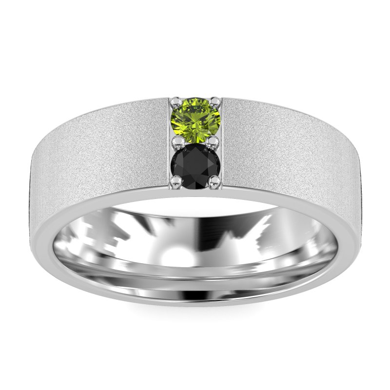 7mm Men's Sandblast Finish Band