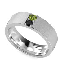 7mm Men's Sandblast Finish Band