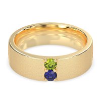 7mm Men's Sandblast Finish Band