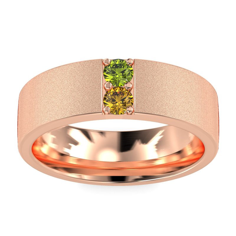 7mm Men's Sandblast Finish Band