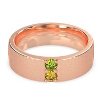 7mm Men's Sandblast Finish Band