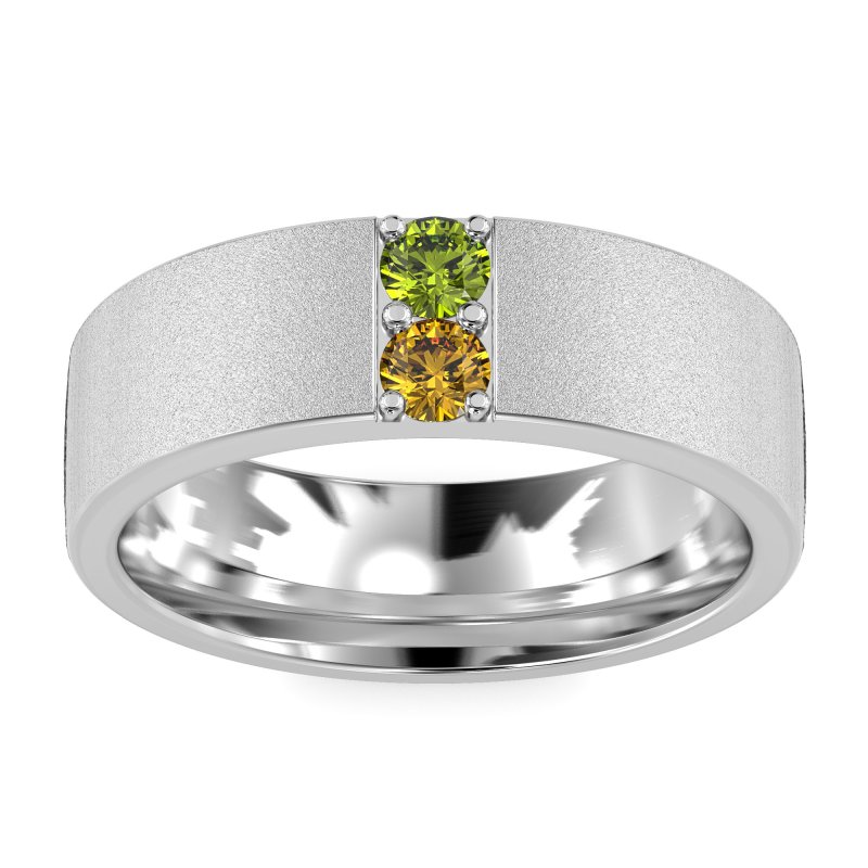 7mm Men's Sandblast Finish Band