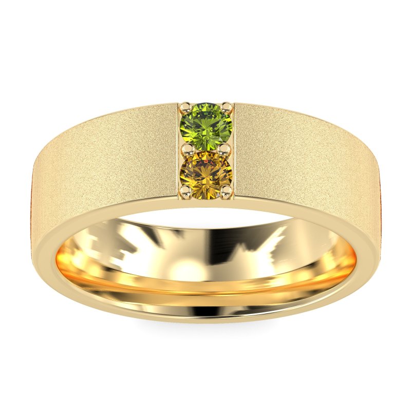 7mm Men's Sandblast Finish Band