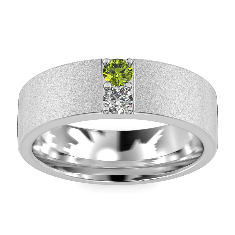 7mm Men's Sandblast Finish Band