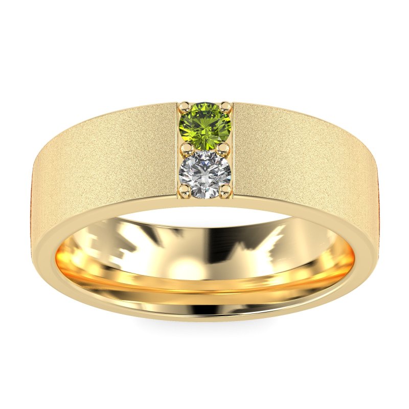 7mm Men's Sandblast Finish Band