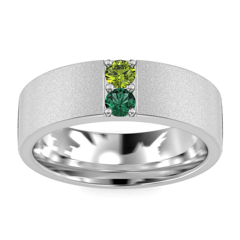 7mm Men's Sandblast Finish Band