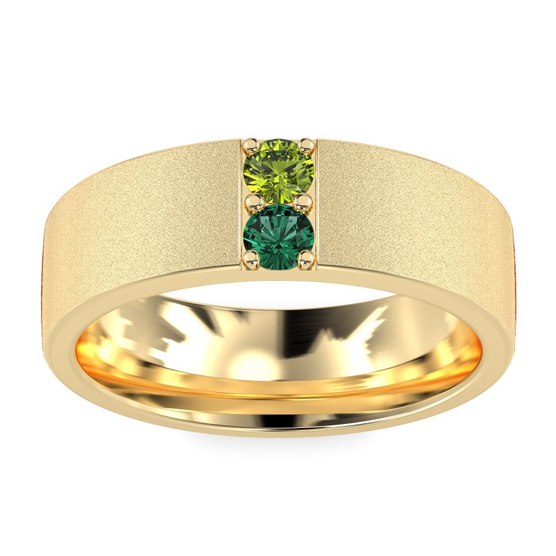 7mm Men's Sandblast Finish Band