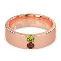 7mm Men's Sandblast Finish Band