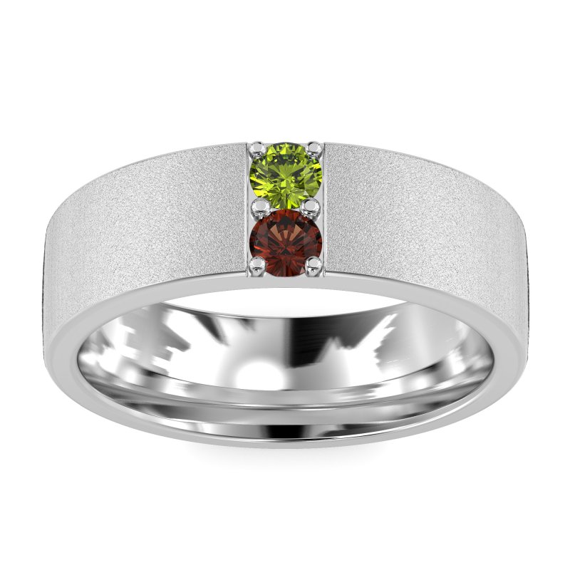 7mm Men's Sandblast Finish Band