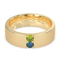 7mm Men's Sandblast Finish Band