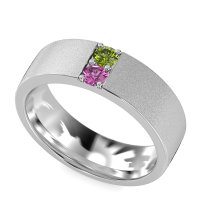 7mm Men's Sandblast Finish Band
