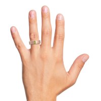 7mm Men's Sandblast Finish Band