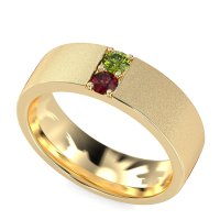 7mm Men's Sandblast Finish Band