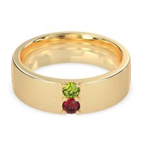 7mm Men's Sandblast Finish Band