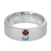 7mm Men's Sandblast Finish Band