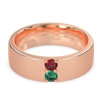 7mm Men's Sandblast Finish Band