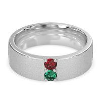 7mm Men's Sandblast Finish Band