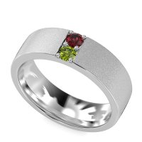 7mm Men's Sandblast Finish Band