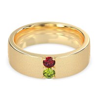 7mm Men's Sandblast Finish Band