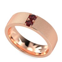 7mm Men's Sandblast Finish Band