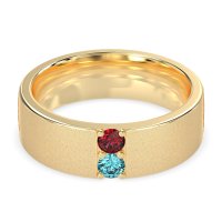 7mm Men's Sandblast Finish Band