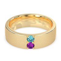 7mm Men's Sandblast Finish Band