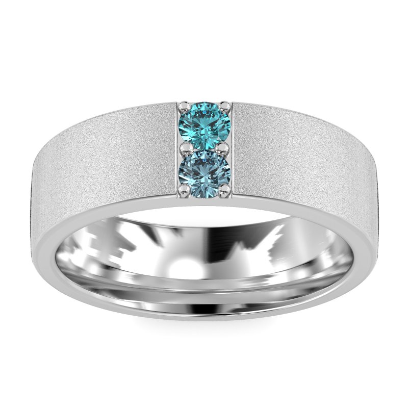 7mm Men's Sandblast Finish Band