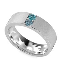 7mm Men's Sandblast Finish Band