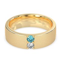 7mm Men's Sandblast Finish Band